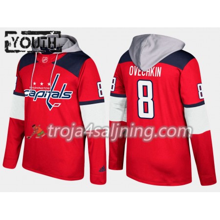 Washington Capitals Alex Ovechkin 8 N001 Hooded Sweatshirt - Barn Washington Capitals Alex Ovechkin 8 N001 Hooded Sweatshirt - Barn